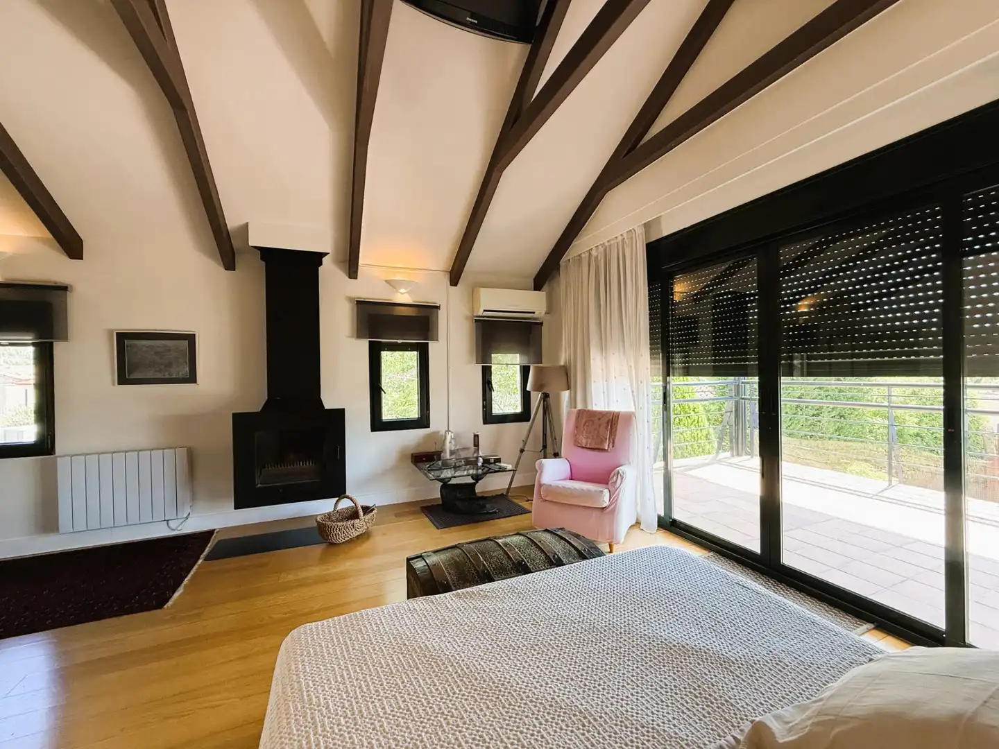 Sala d'estar de Casa o xalet en venda en Arganda del Rey amb Aire condicionat, Calefacció i Jardí privat