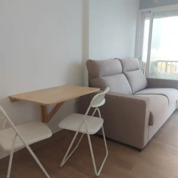 Sala de estar de Estudio de alquiler en Playa de los Boliches