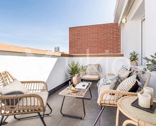 Terrassa de Apartament de lloguer en  Madrid Capital amb Aire condicionat, Terrassa i Moblat