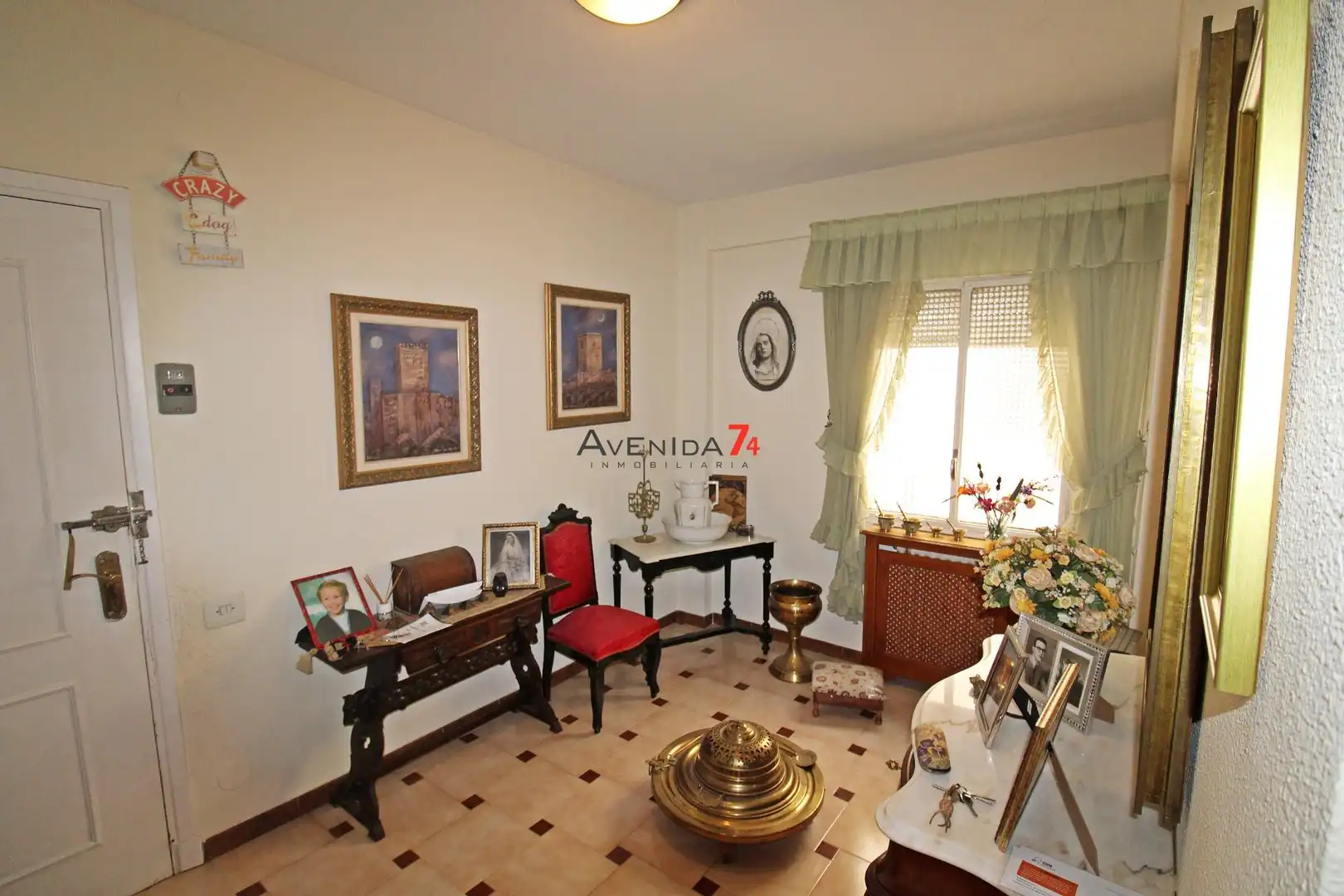 Sala de estar de Piso en venta en Lorca con Trastero y Balcón