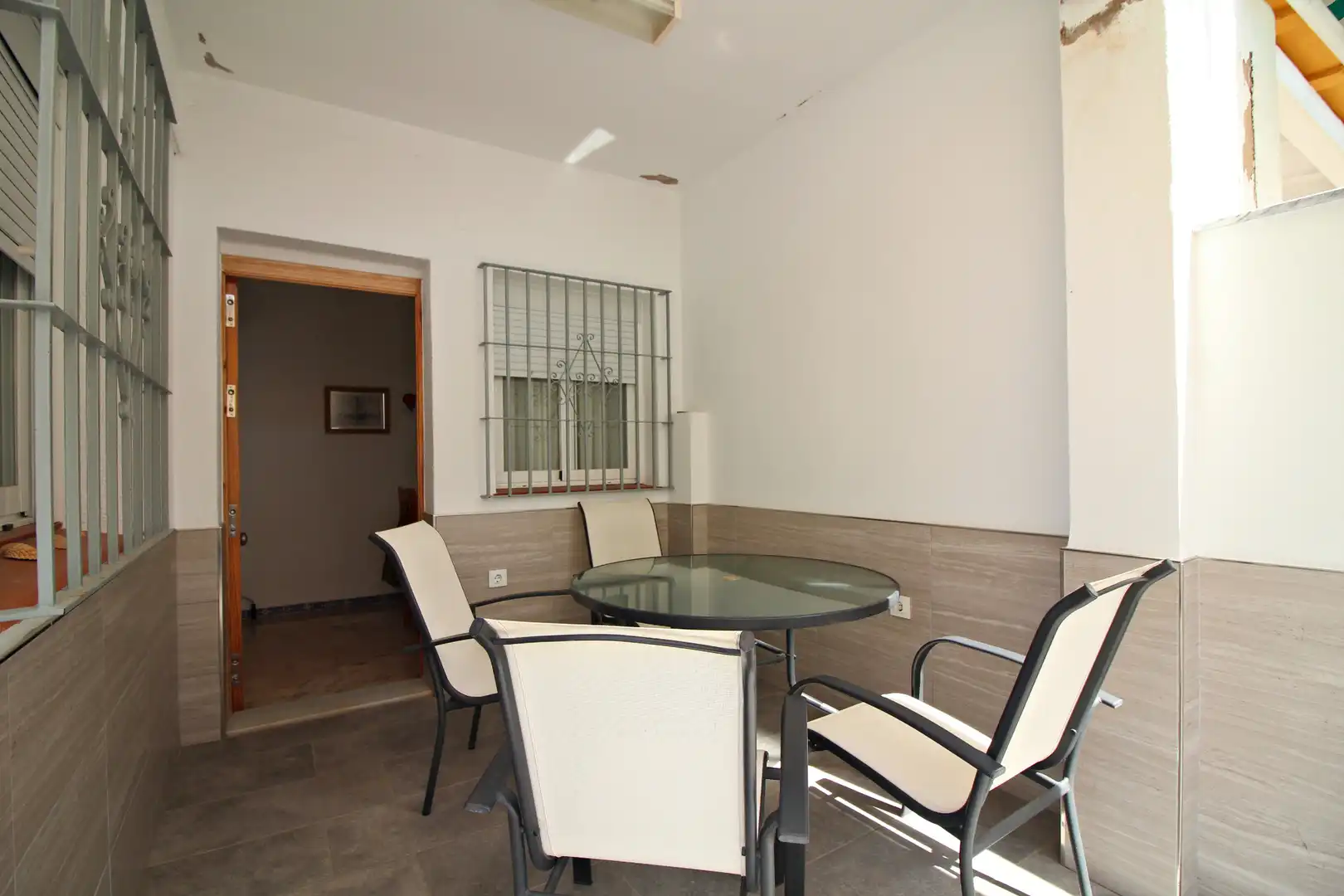 Dining room of Detached homes for sale in Mazagón  with Air Conditioner, Terrace and Storage room