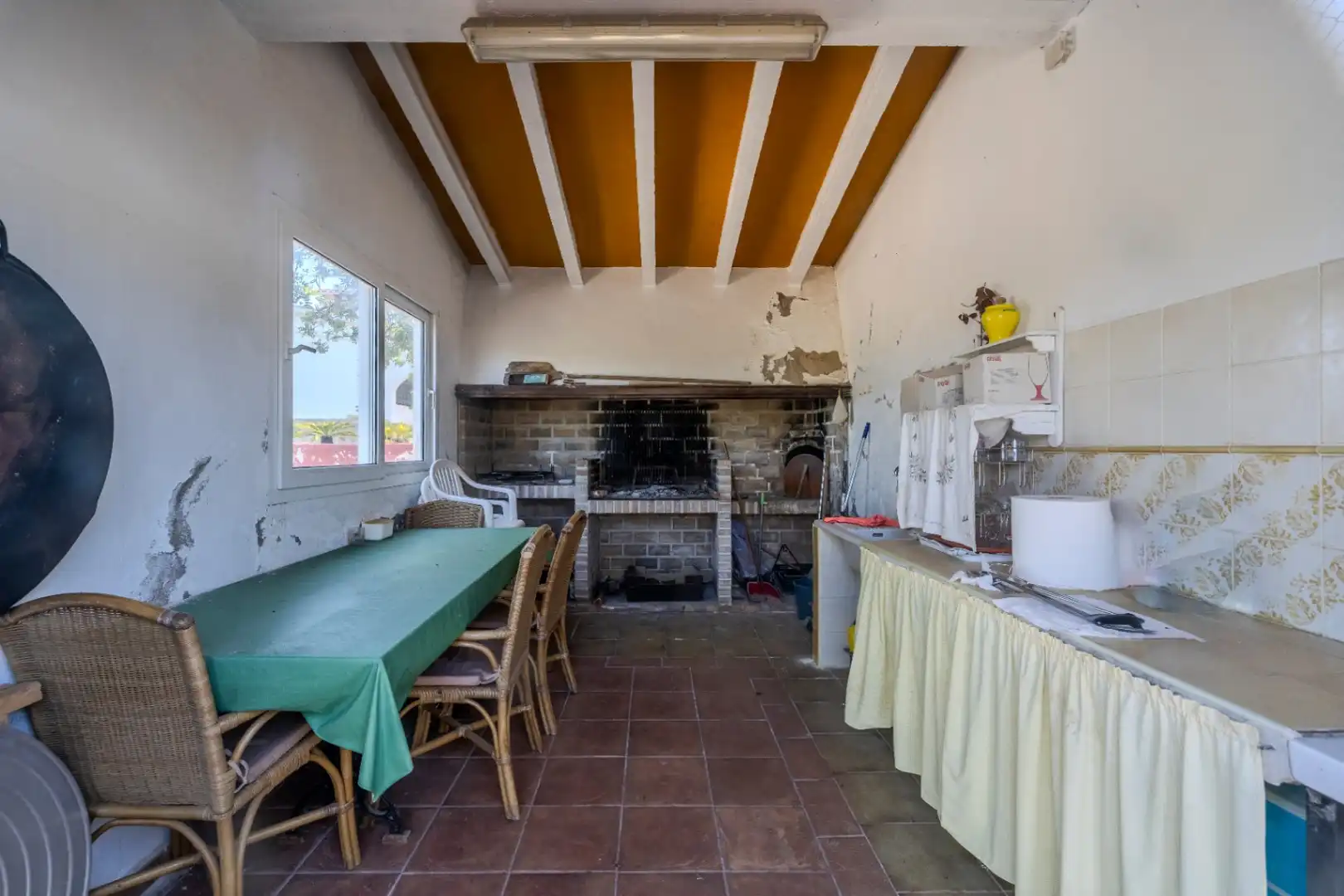 Cuina de Finca rústica en venda en Dénia amb Aire condicionat, Calefacció i Jardí privat
