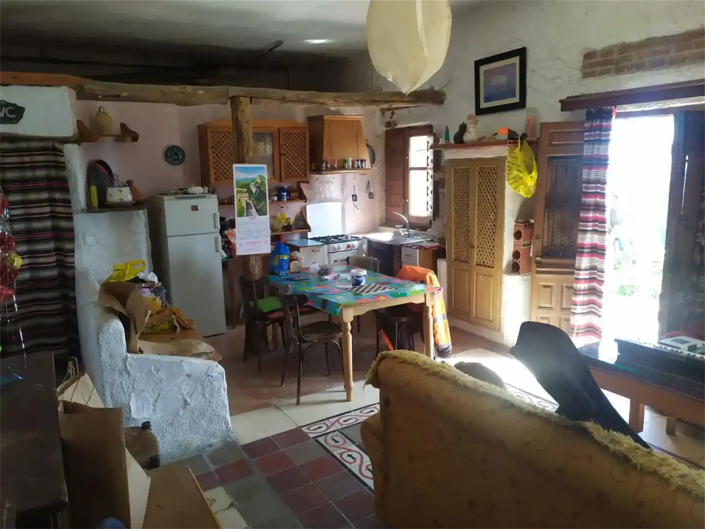 Cuina de Finca rústica en venda en La Taha amb Balcó