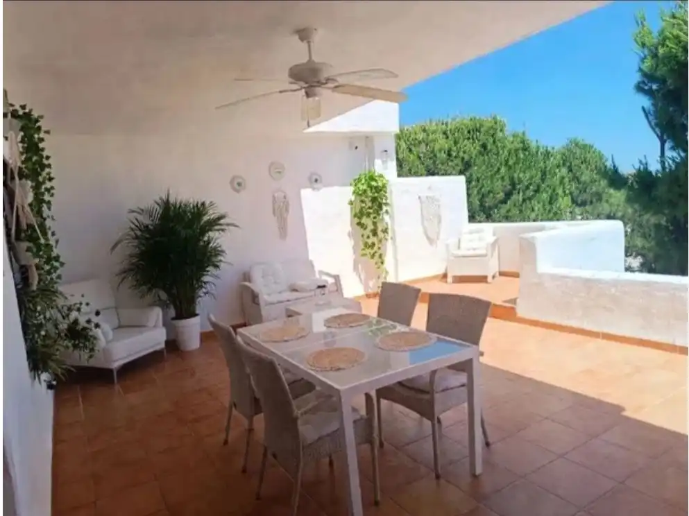 Terrace of Flat for sale in Doña Julia Golf
