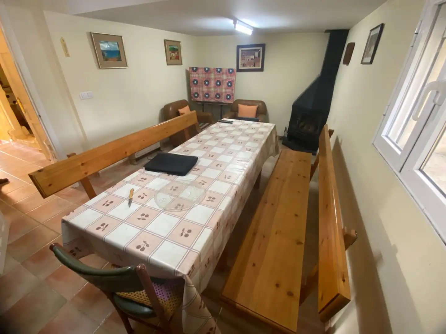 Esszimmer von Country house zum Verkauf in Arlanzón mit Privatgarten und Abstellraum