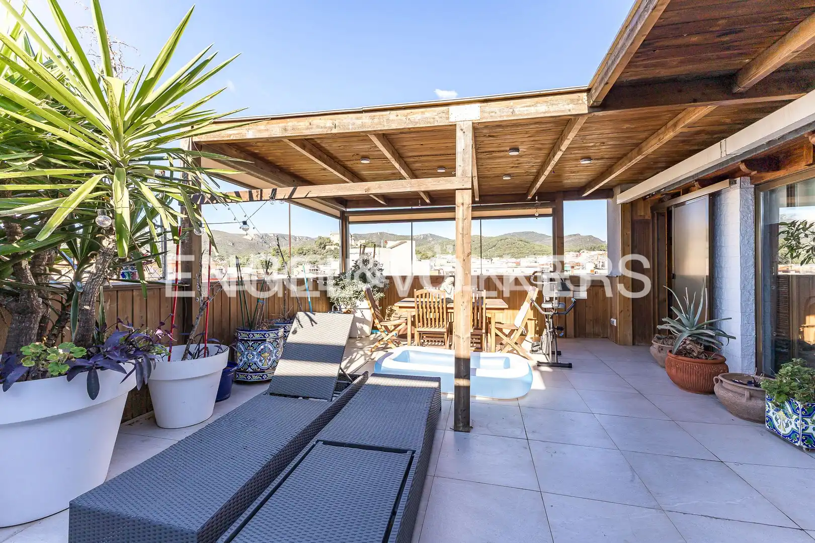 Terraza de Dúplex en venta en Castelldefels con Aire acondicionado, Calefacción y Parquet