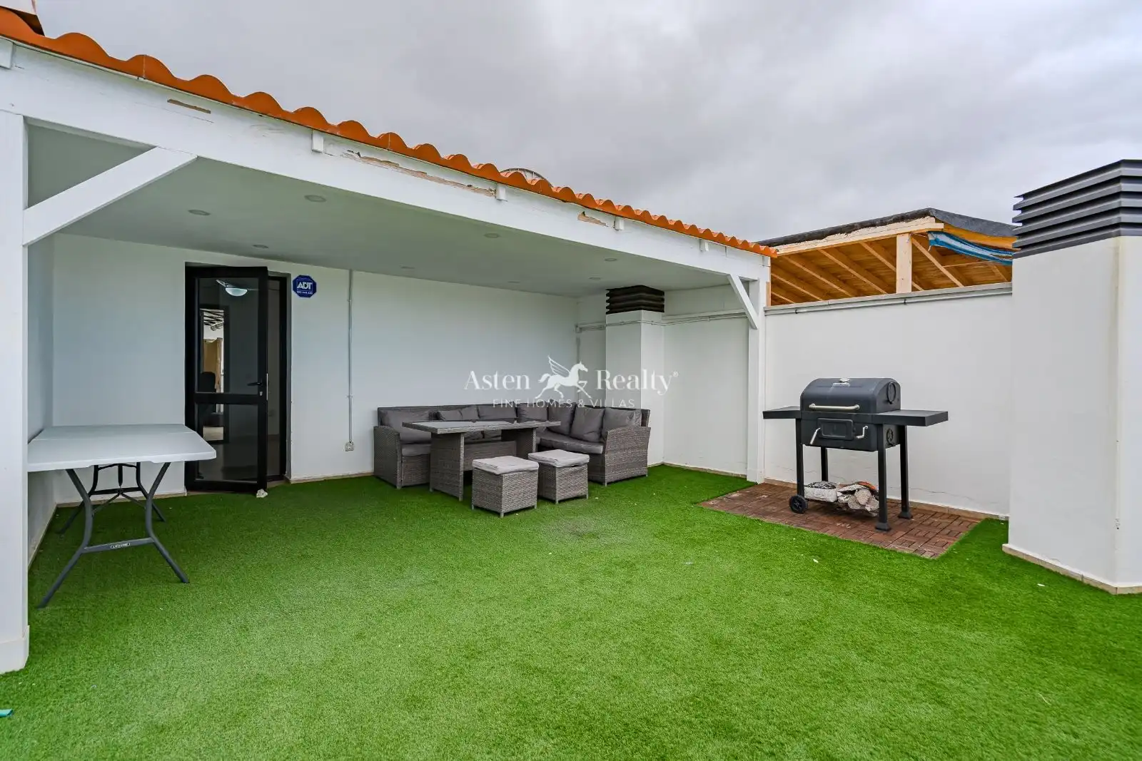Terrasse von Dachboden zum Verkauf in Adeje mit Klimaanlage, Privatgarten und Terrasse