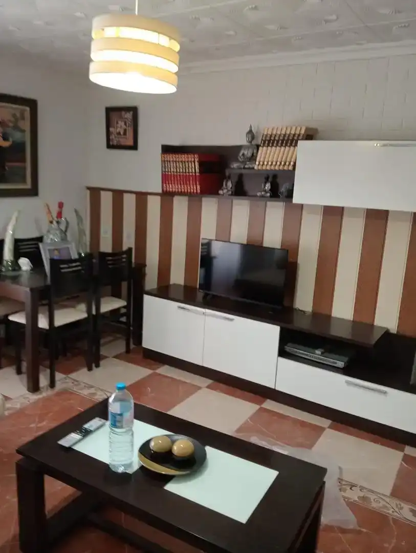 Sala de estar de Planta baja en venta en Benamaurel con Jardín privado, Trastero y Amueblado