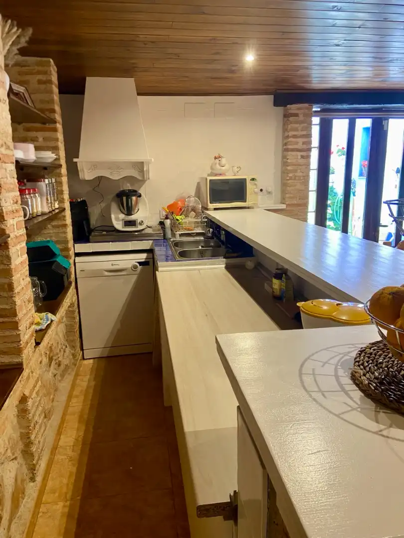 Kitchen of Detached homes for sale in Villarrubia de los Ojos  with Air Conditioner, Heating and Private garden