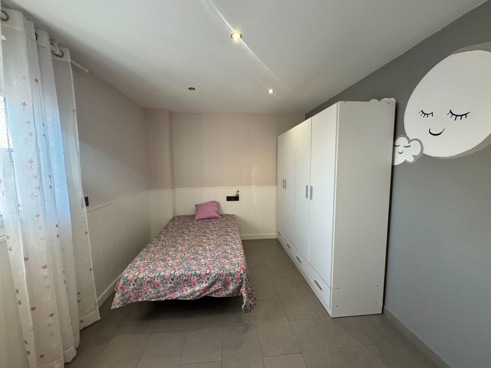 Dormitori de Apartament per a compartir en Málaga Capital amb Terrassa i Moblat