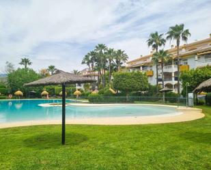 Exterior view of Flat for sale in Marbella  with Heating, Private garden and Terrace