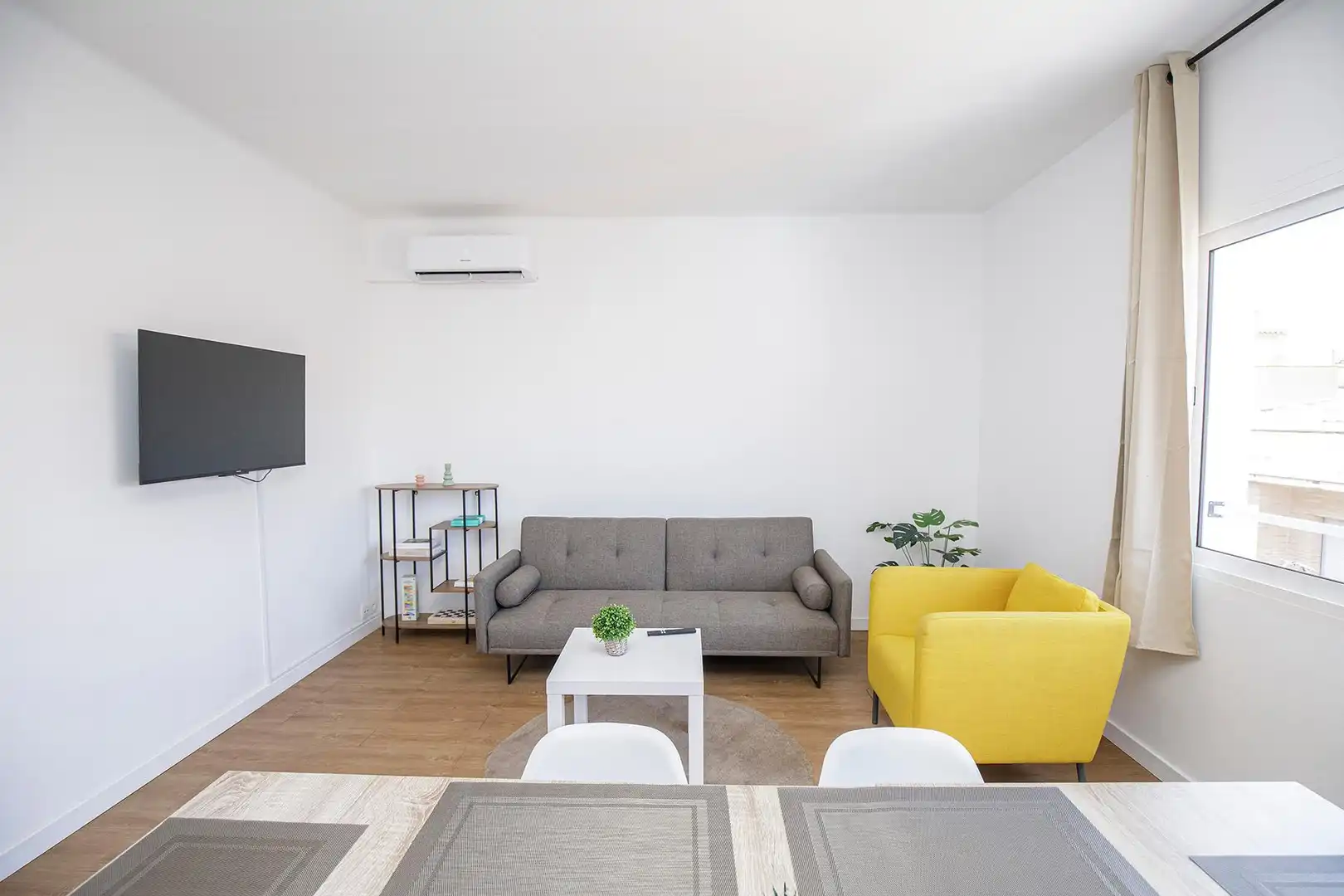 Sala de estar de Apartamento de alquiler en Girona
