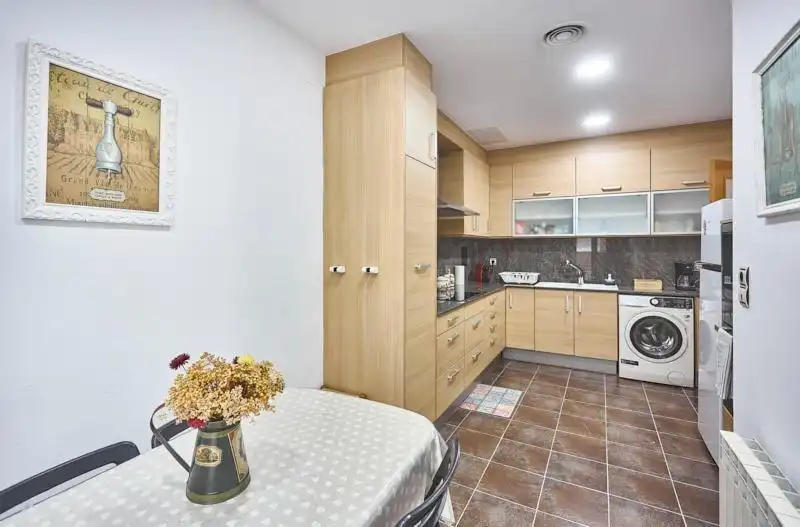 Cocina de Casa adosada en venta en Sant Feliu de Llobregat con Terraza