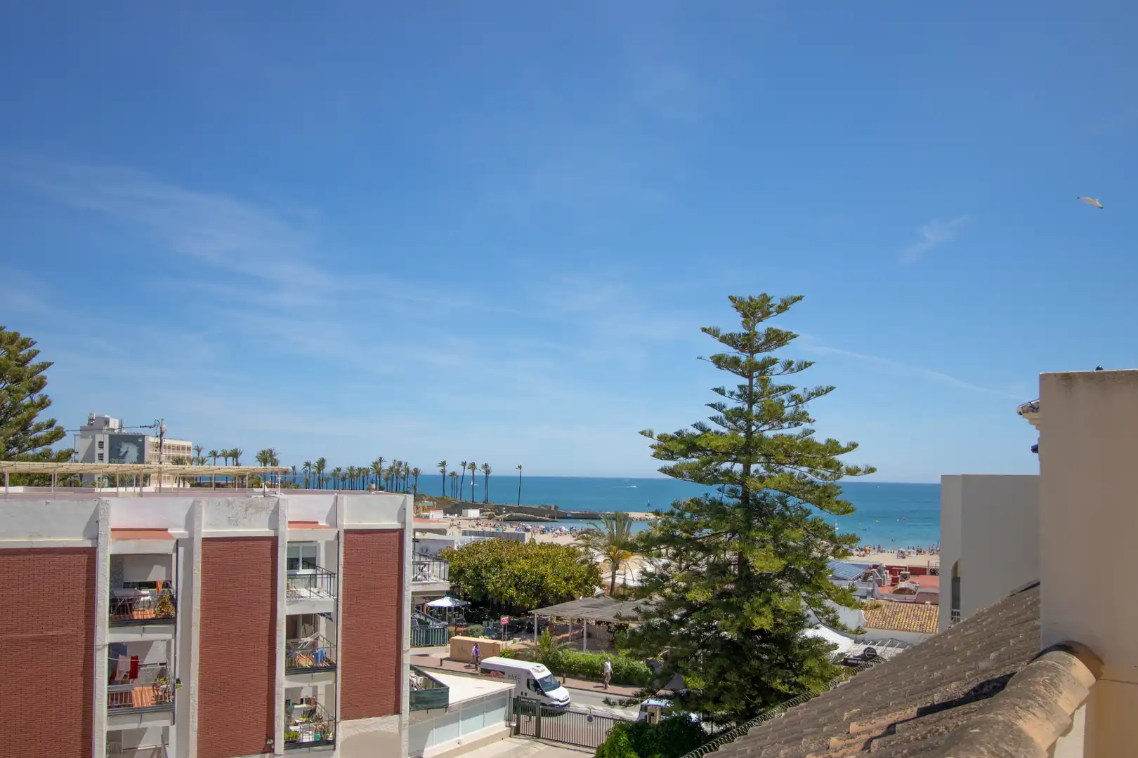 Vista exterior de Ático de alquiler en Jávea / Xàbia con Aire acondicionado, Calefacción y Terraza