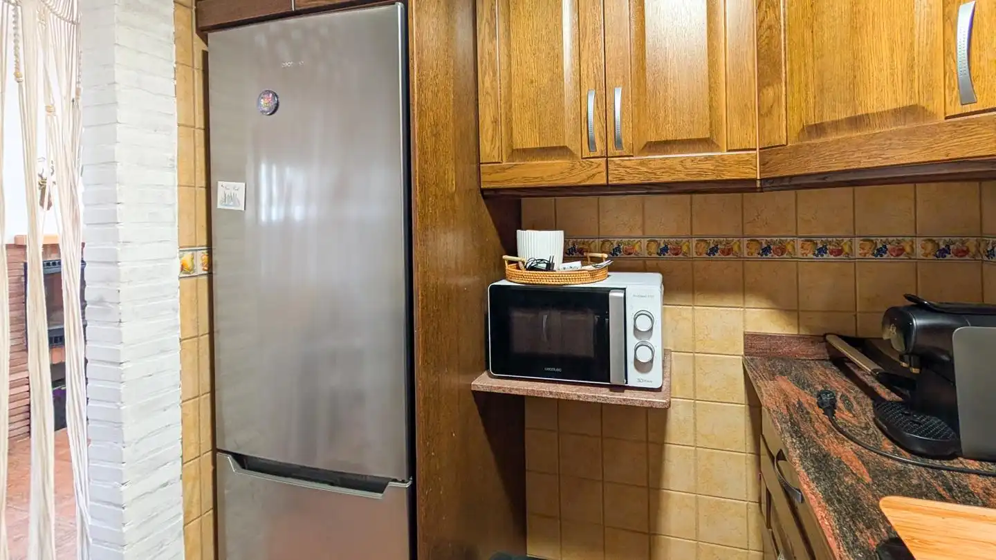 Cocina de Casa adosada en venta en Santa Pola con Aire acondicionado, Terraza y Amueblado