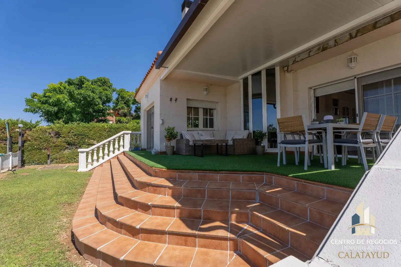 Terrassa de Casa o xalet en venda en Calatayud amb Aire condicionat, Calefacció i Parquet