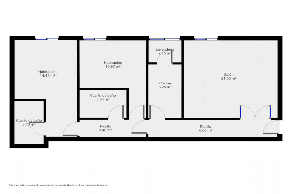 Flat for rent in Madrid  with Air Conditioner, Heating and Parquet flooring
