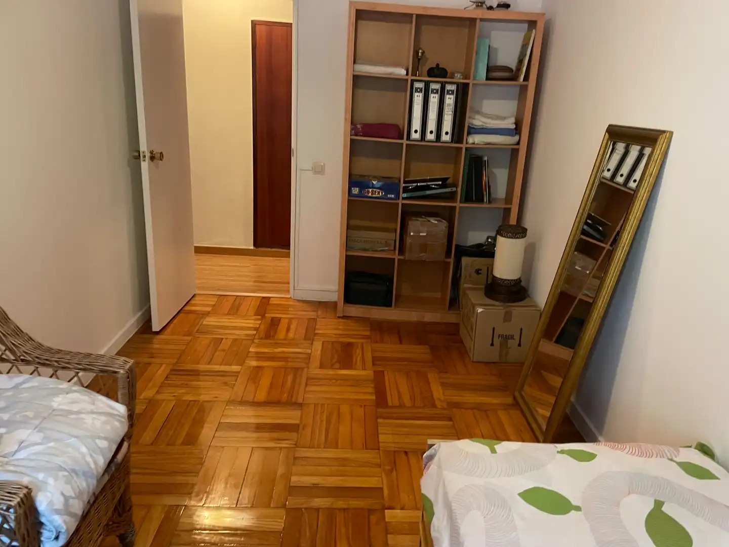 Bedroom of Flat for sale in Vigo   with Heating, Parquet flooring and Terrace