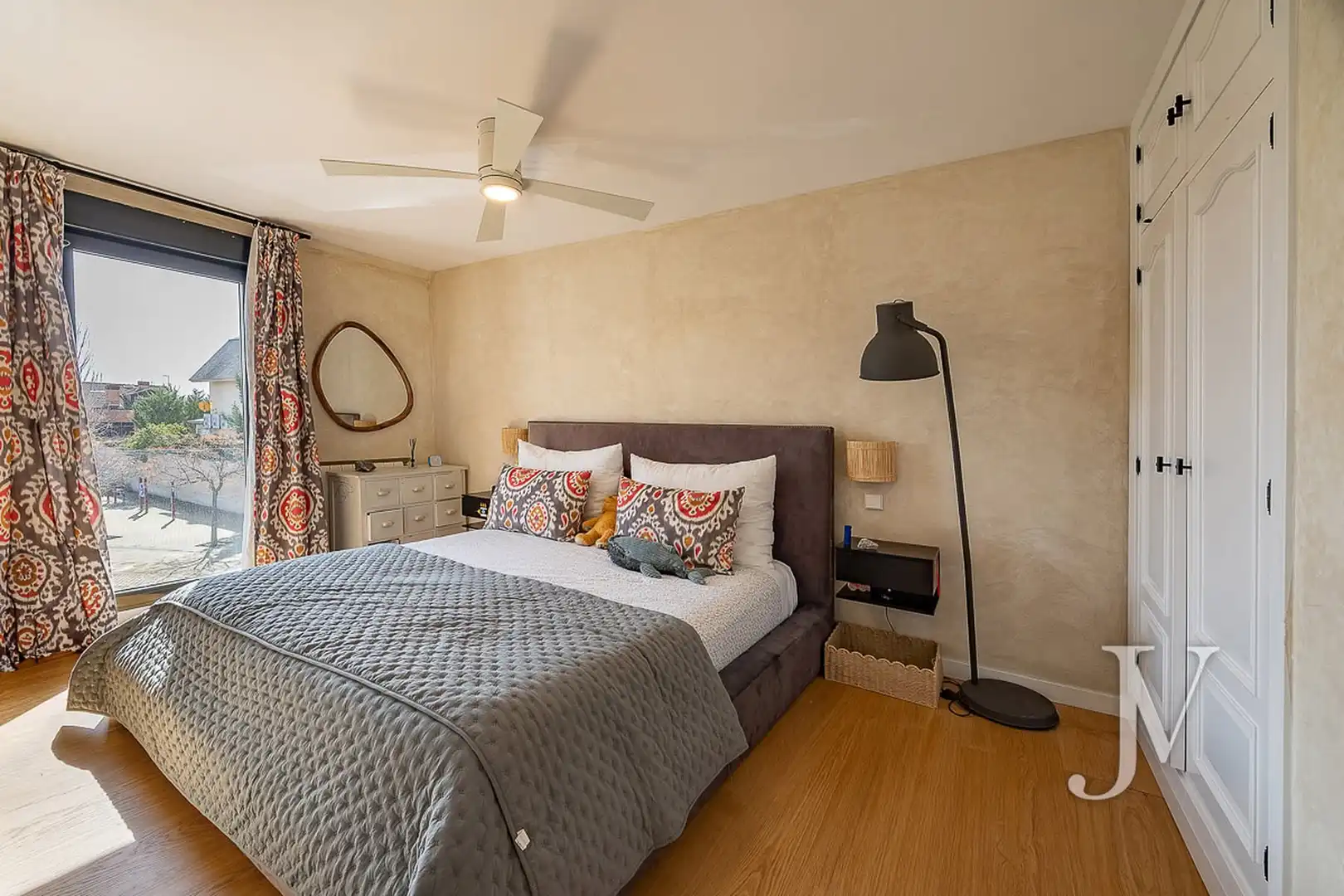 Bedroom of Detached homes for rent in Pozuelo de Alarcón  with Air Conditioner, Heating and Private garden