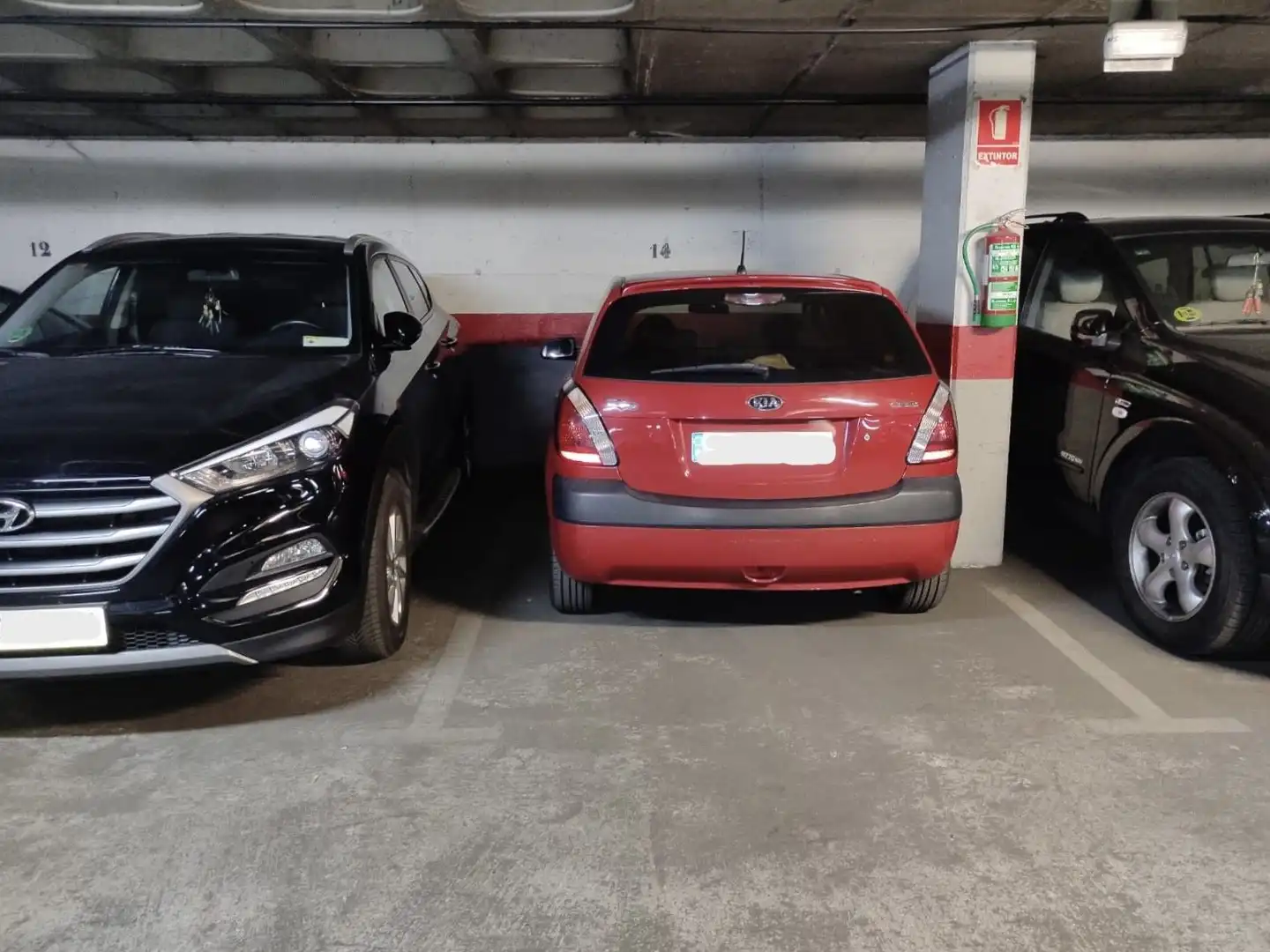Parkplatz von Garage zur Miete in Getafe