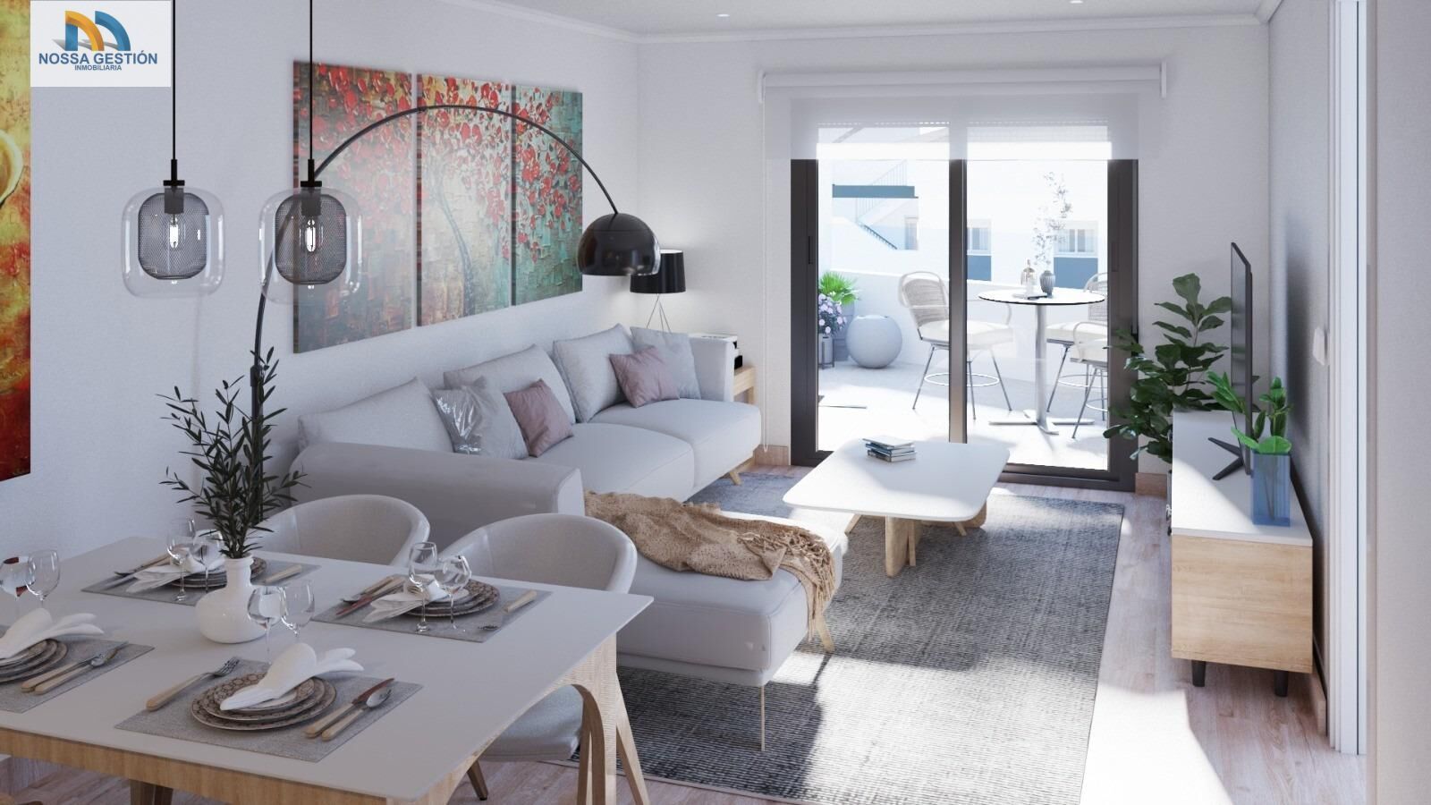 Living room of Duplex for sale in Orihuela  with Air Conditioner, Terrace and Community pool