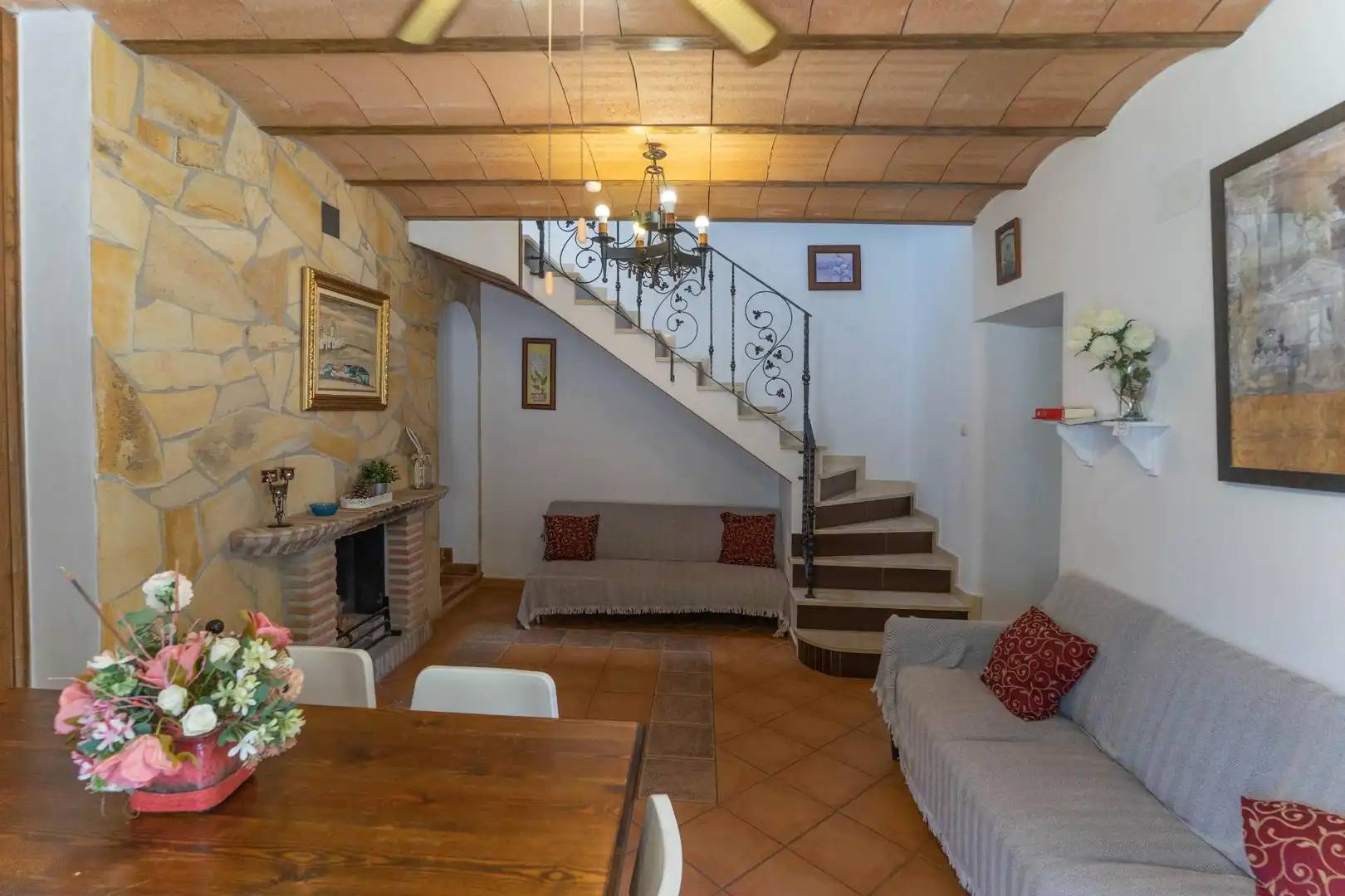 Einfamilien-Reihenhaus zur Miete in Alhaurín El Grande mit Terrasse und Möbliert