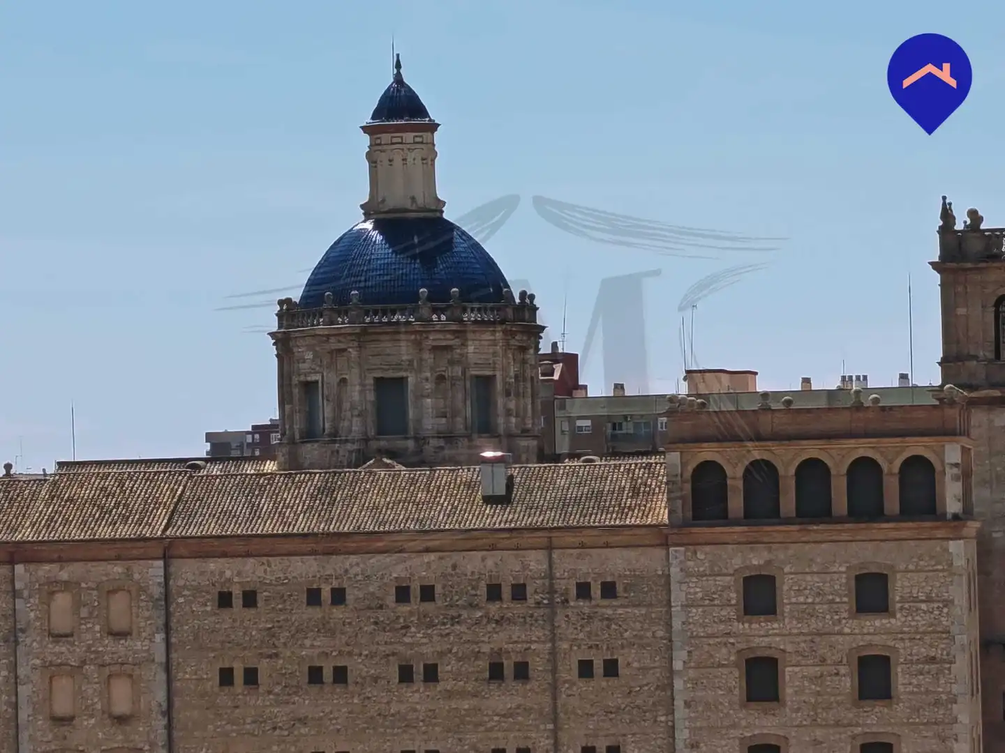 Außenansicht von Wohnung zum Verkauf in Valencia mit Heizung, Terrasse und Alarm