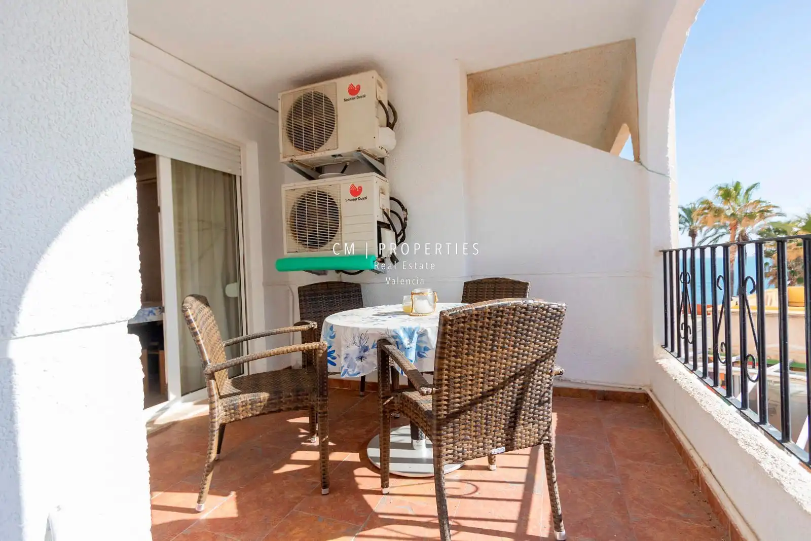 Terrassa de Pis en venda en Oropesa del Mar / Orpesa amb Aire condicionat, Piscina i Moblat