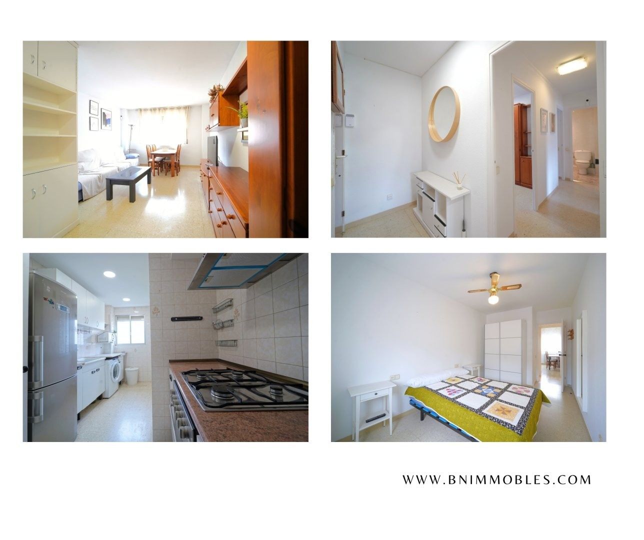 Kitchen of Flat for sale in Terrassa  with Heating