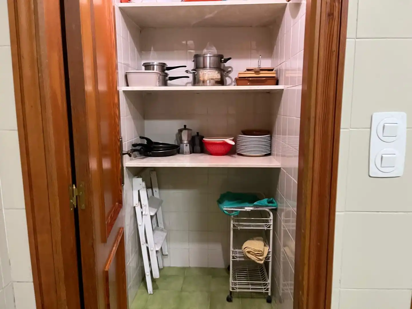 Kitchen of Flat for rent in Almansa  with Heating, Terrace and Furnished