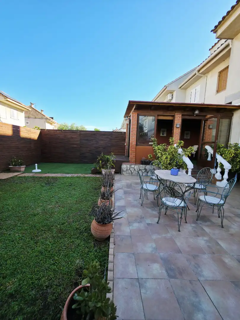 Terrassa de Casa o xalet en venda en Picanya amb Aire condicionat, Jardí privat i Terrassa