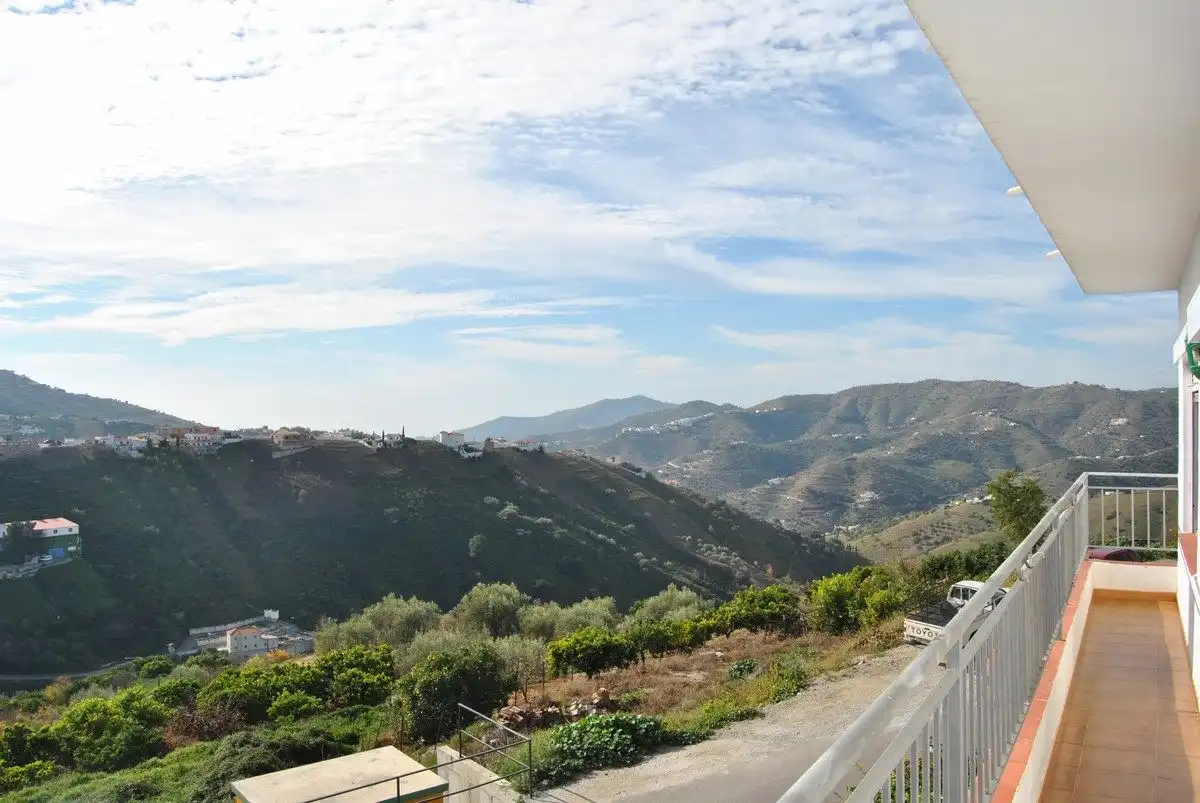 Vista exterior de Casa o chalet en venta en Cómpeta con Jardín privado, Terraza y Trastero