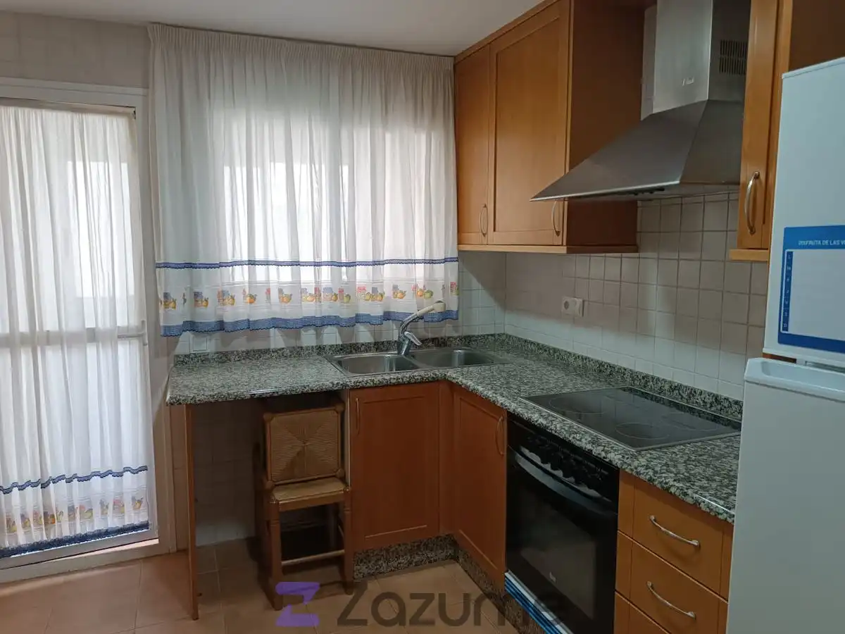 Kitchen of Flat for rent in Castellón de la Plana / Castelló de la Plana  with Air Conditioner, Heating and Terrace