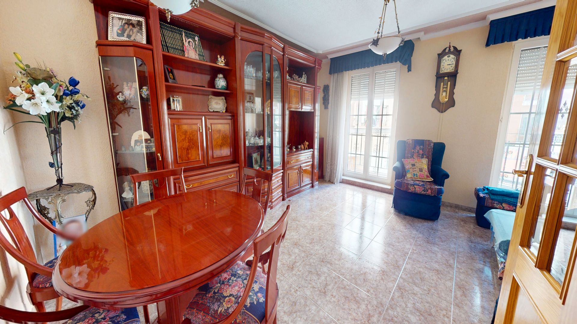 Dining room of Flat for sale in Sax  with Air Conditioner, Terrace and Balcony