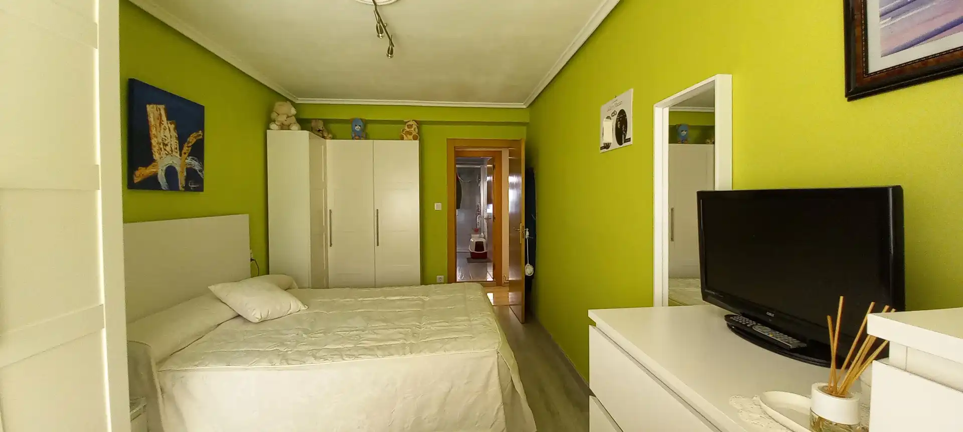 Bedroom of Flat for sale in Castrillón  with Heating, Storage room and Oven