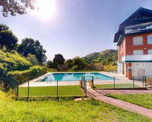 Swimming pool of Duplex for sale in Abanto y Ciérvana-Abanto Zierbena  with Heating, Terrace and Storage room