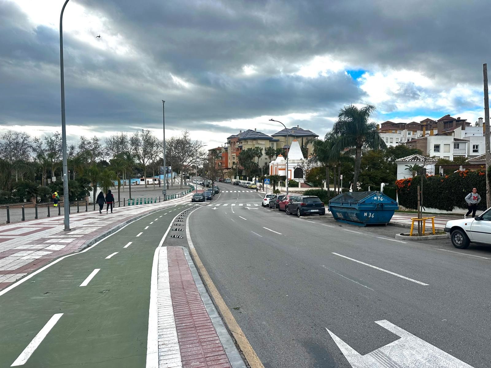 Vista exterior de Garatge en venda en Benalmádena
