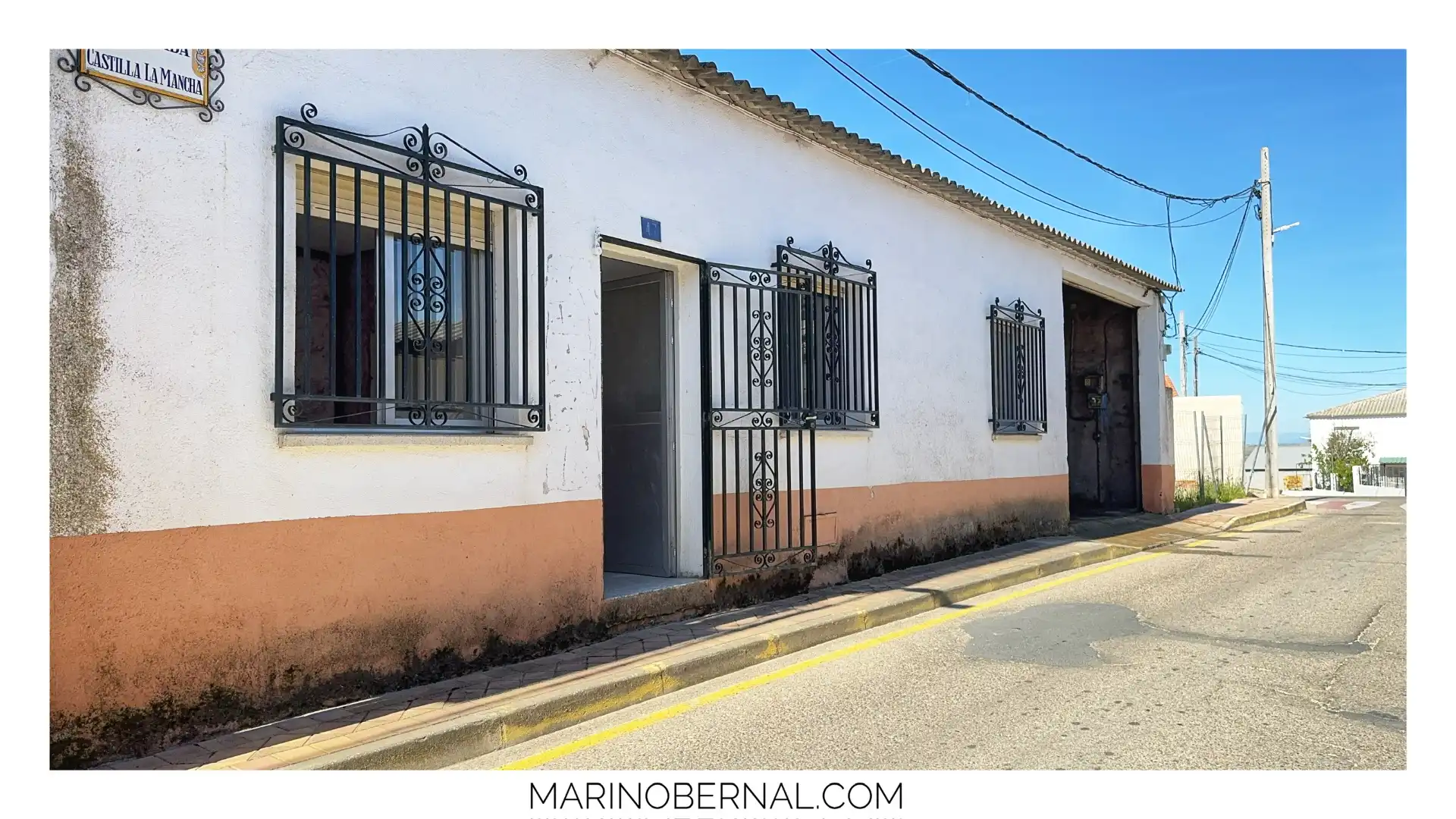 Vista exterior de Casa adosada en venda en Palomeque