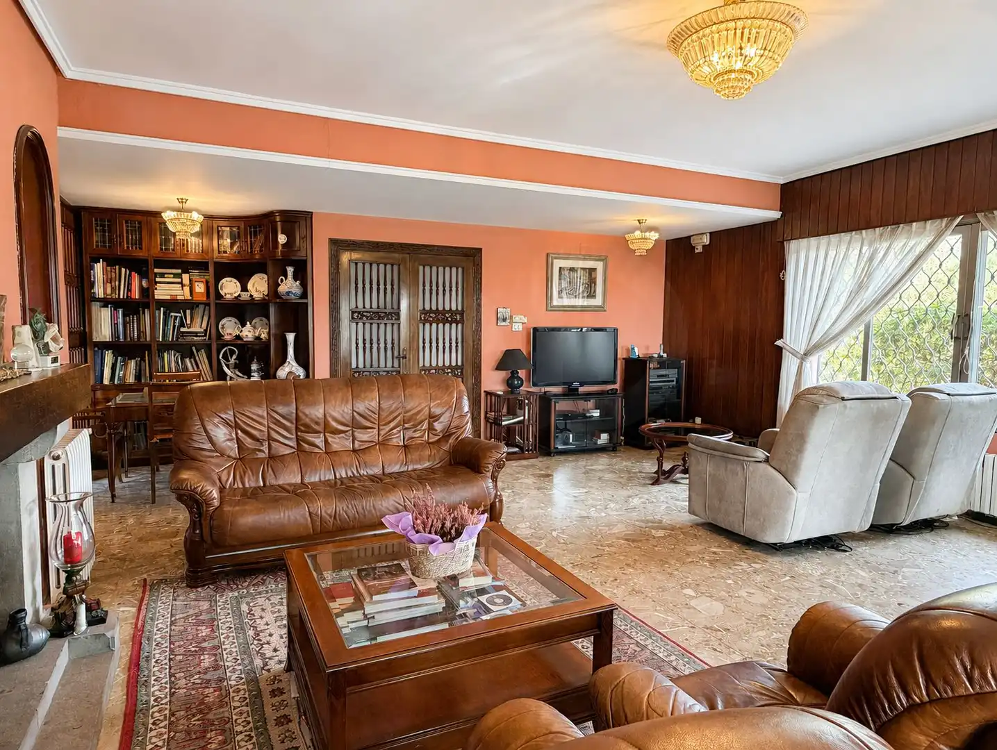 Living room of Houses for sale in Llíria  with Heating, Terrace and Swimming Pool