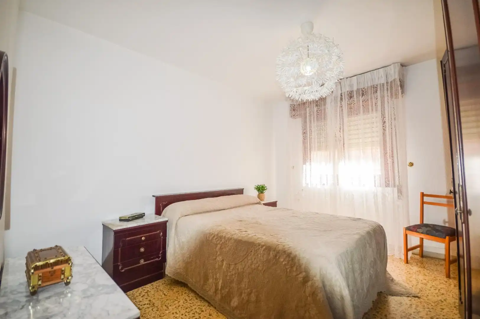 Bedroom of Flat for sale in Almería  with Air Conditioner and Heating