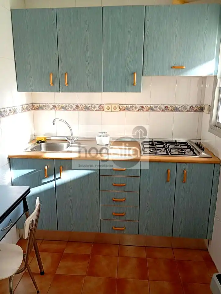 Cocina de Piso de alquiler en Sevilla con Terraza y Amueblado