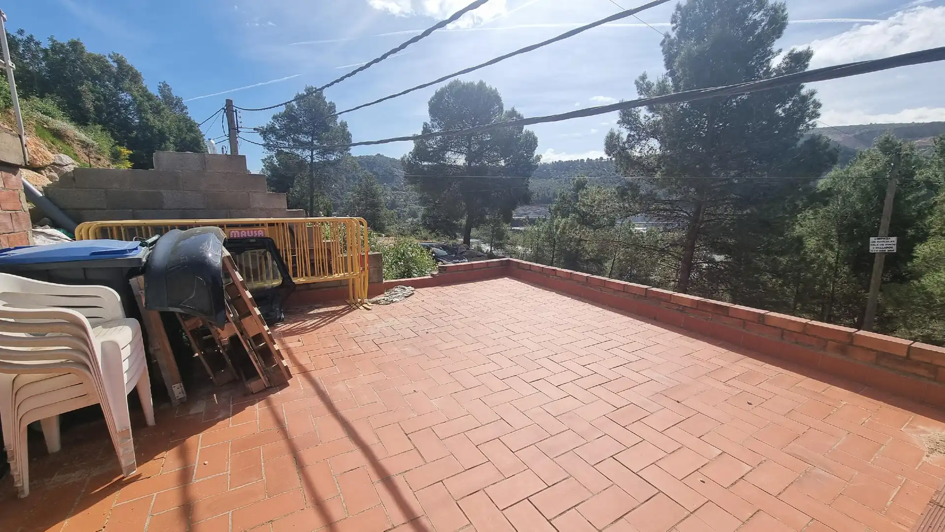 Terraza de Casa o chalet en venta en Vallirana con Aire acondicionado, Terraza y Piscina