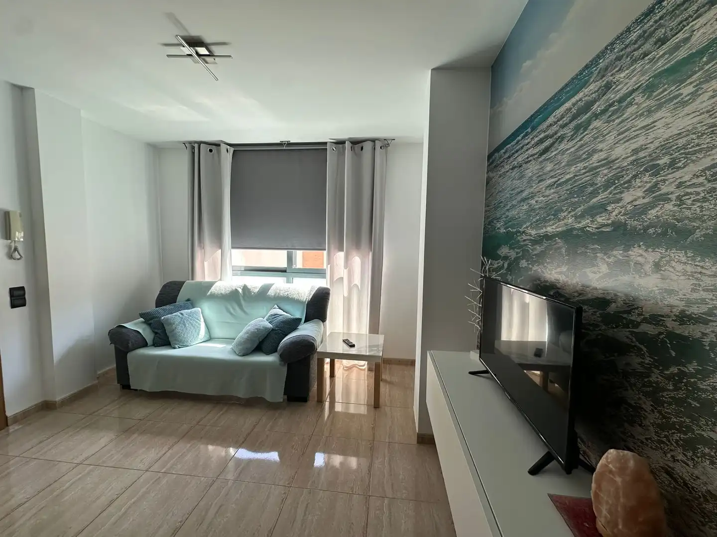 Wohnzimmer von Wohnung zur Miete in Vinaròs mit Klimaanlage, Heizung und Möbliert