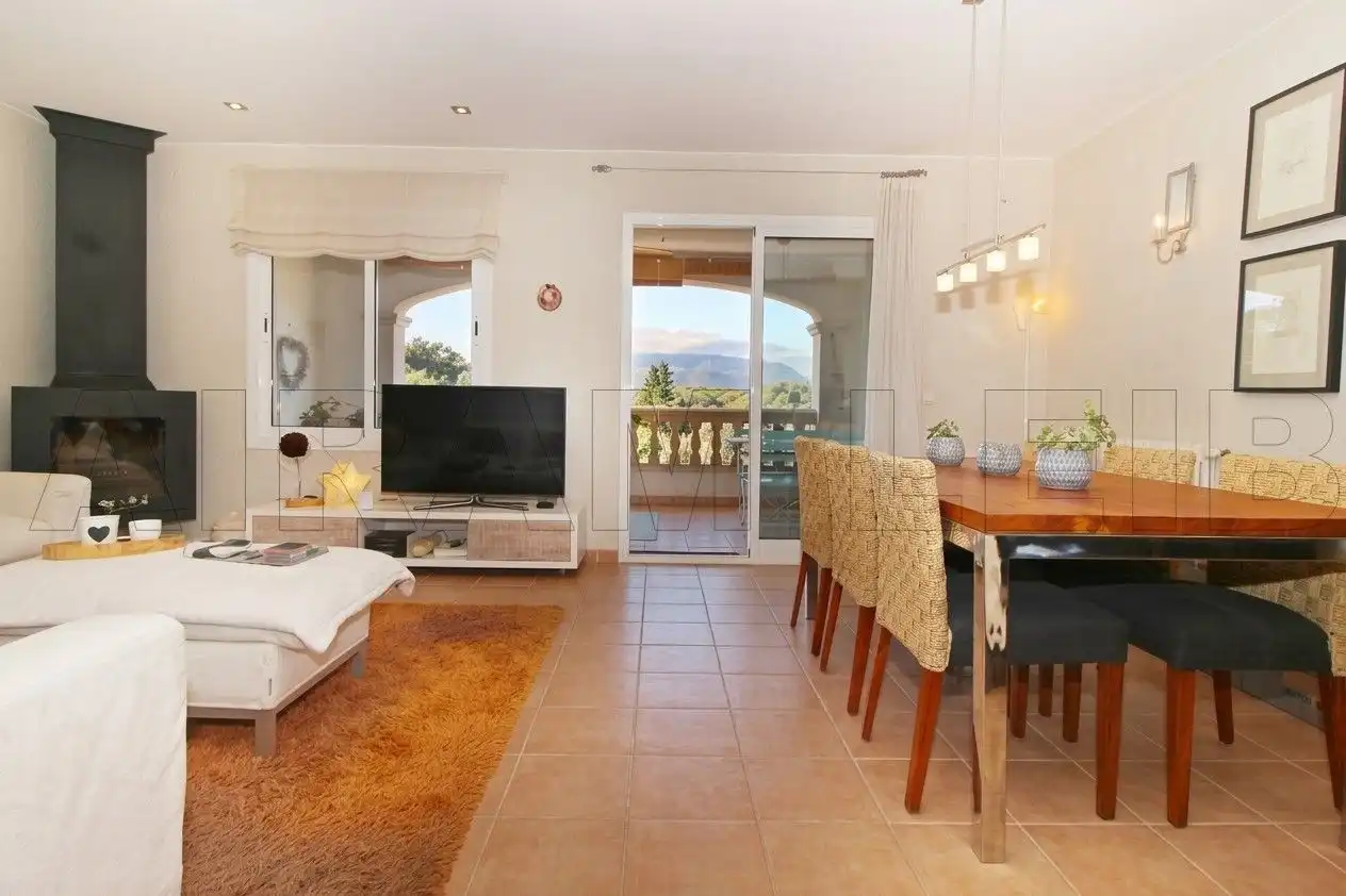 Living room of Detached homes for sale in Búger  with Air Conditioner, Heating and Terrace