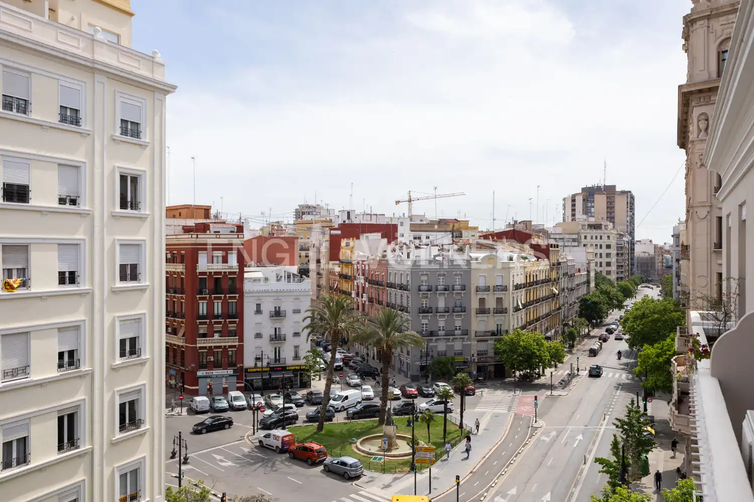 Vista exterior de Piso en venta en Valencia con Aire acondicionado, Calefacción y Parquet
