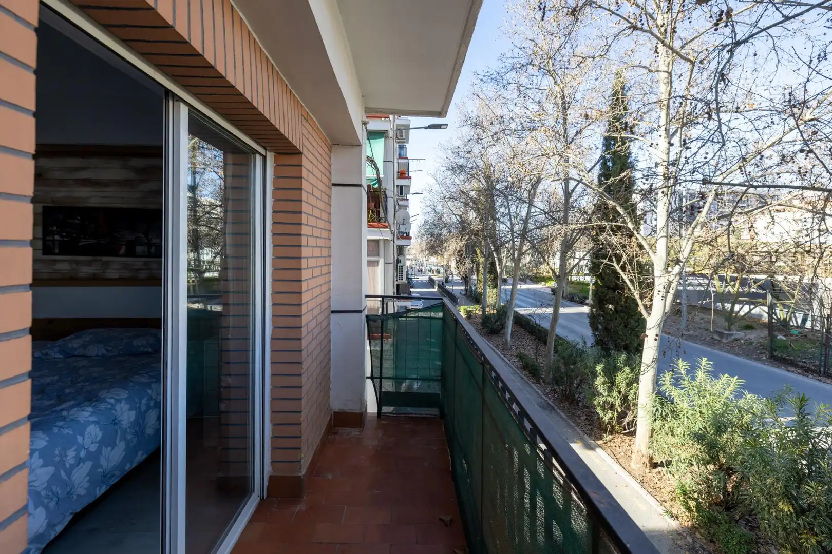 Terraza de Piso en venta en Granada con Parquet, Lavadora y Balcón