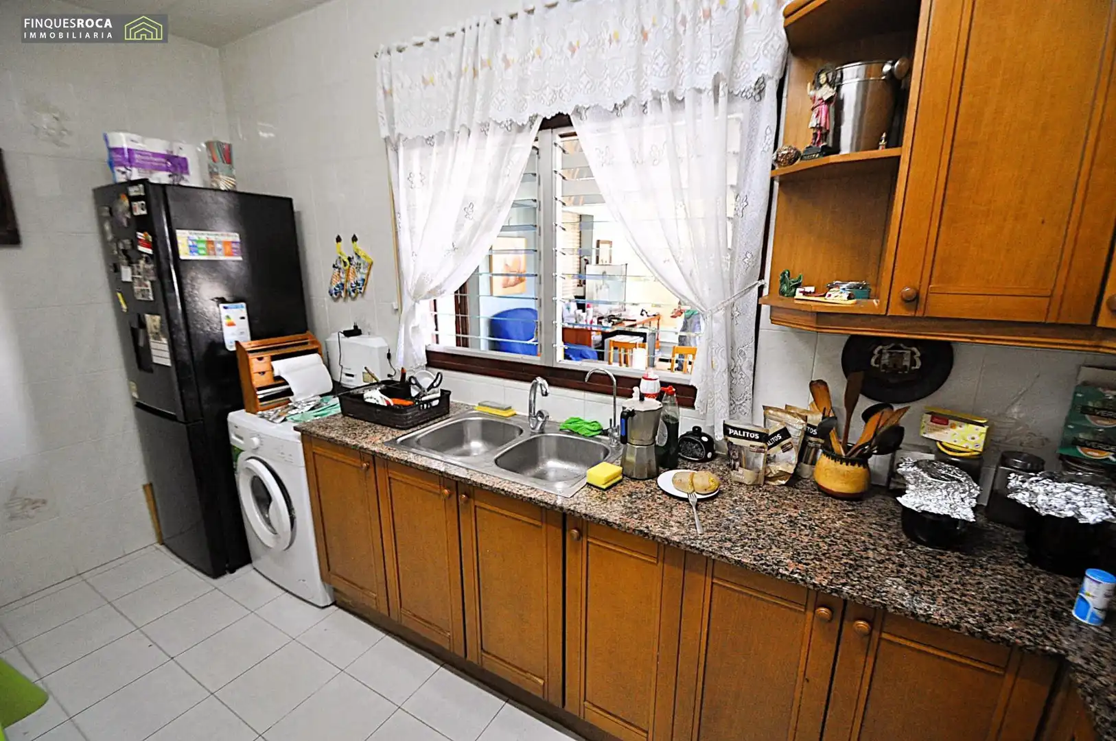 Cocina de Casa o chalet en venta en L'Aldea con Aire acondicionado, Calefacción y Jardín privado