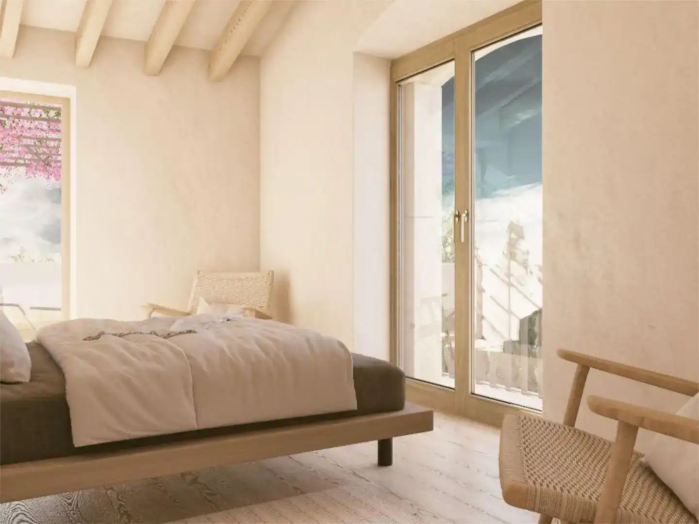 Bedroom of Flat for sale in Binissalem