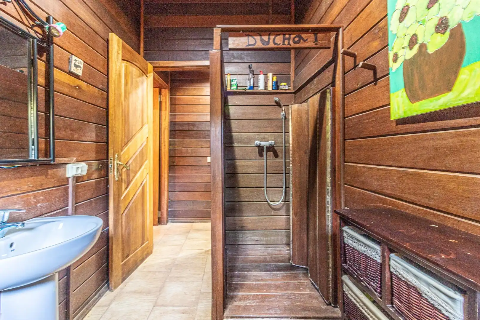 Baño de Casa o chalet en venta en Alberic con Aire acondicionado, Jardín privado y Piscina