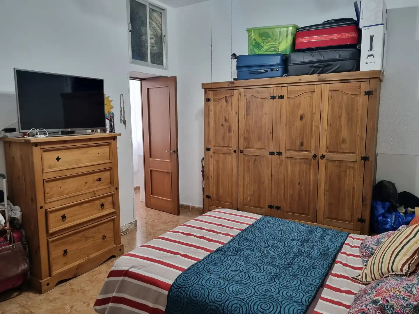 Bedroom of Flat for sale in Cádiz  with Furnished, Oven and Washing machine